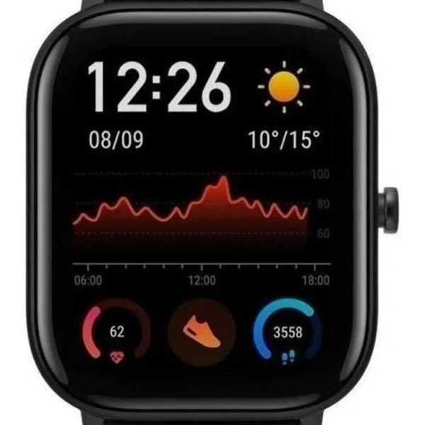 Smartwatch Relógio Inteligente Amazfit GTS - Tela Amoled, GPS